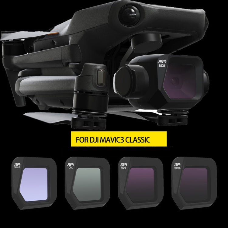 JSR JSR-1008 For DJI Mavic 3 Classic Youth Edition Drone Filter, Style: ND8PL+ND16PL+ND32PL+ND64PL - free shipping - PMC TechLife - Order now!