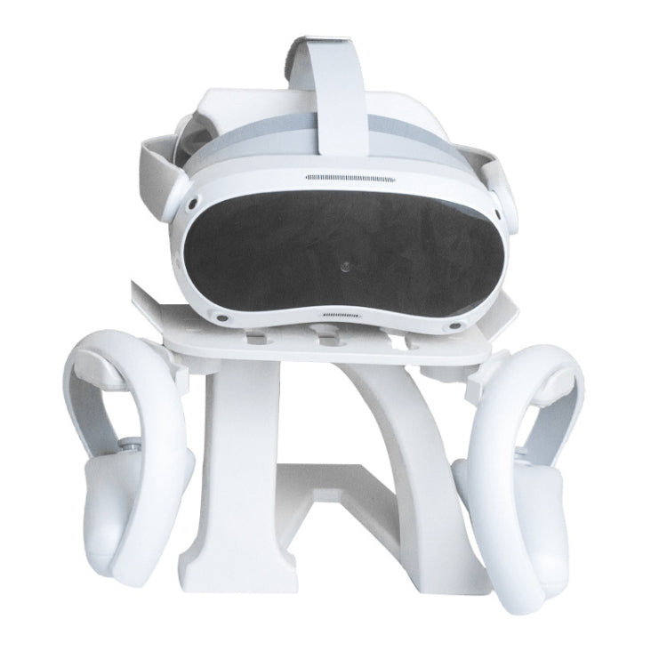 For Meta Quest 2 /Pico 4 /Pro VR Headset Display Stand Holder Mount(White) - VR Accessories by PMC Jewellery | Online Shopping South Africa | PMC Jewellery | Buy Now Pay Later Mobicred