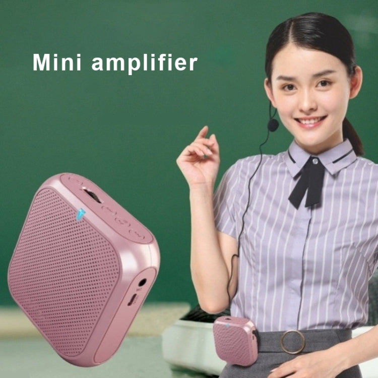 Rolton K400 Mini Audio Speaker Megaphone Voice Amplifier Support FM Radio TF MP3(White) - Microphone by Rolton | Online Shopping South Africa | PMC TechLife | Buy Now Pay Later Mobicred