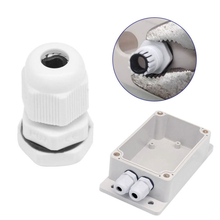2pcs Switch Modified Part IP66 Waterproof Shell Transparent Upper Hole PG7+Wiring Port - Smart Switch by PMC TechLife | Online Shopping South Africa | PMC TechLife | Buy Now Pay Later Mobicred