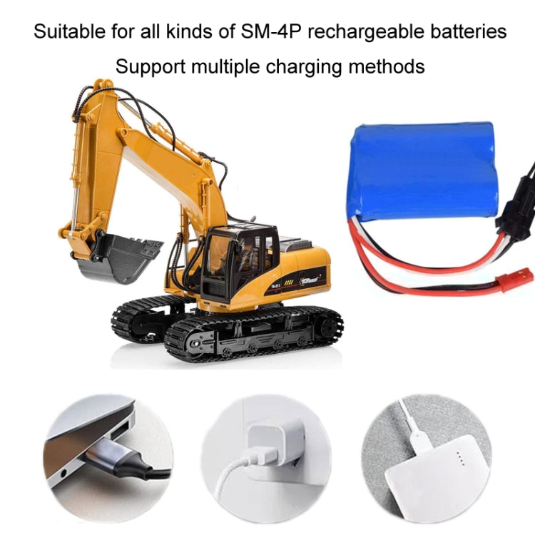 7.4V 18650 Lithium Battery USB Charging Cable(SM-4P) - Charger & Converter by PMC TechLife | Online Shopping South Africa | PMC TechLife