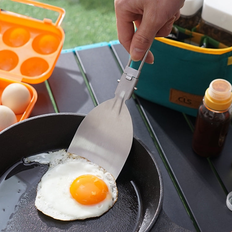 304 Stainless Steel Folding Frying Spatula Outdoor Camping Portable Tableware(Rice Shovel) - Cookwares & Tablewares by PMC TechLife | Online Shopping South Africa | PMC TechLife