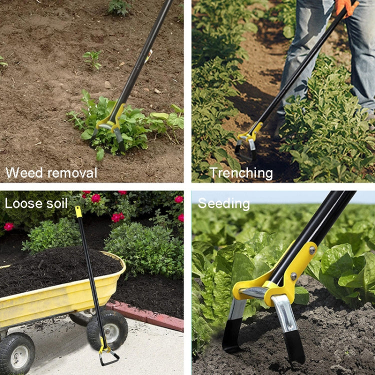 MYL-10 Stirrup Ring Weeding Hoes Garden Tools, Specification: 4 Sections 1.6m - Garden Hand Tools by PMC TechLife | Online Shopping South Africa | PMC TechLife