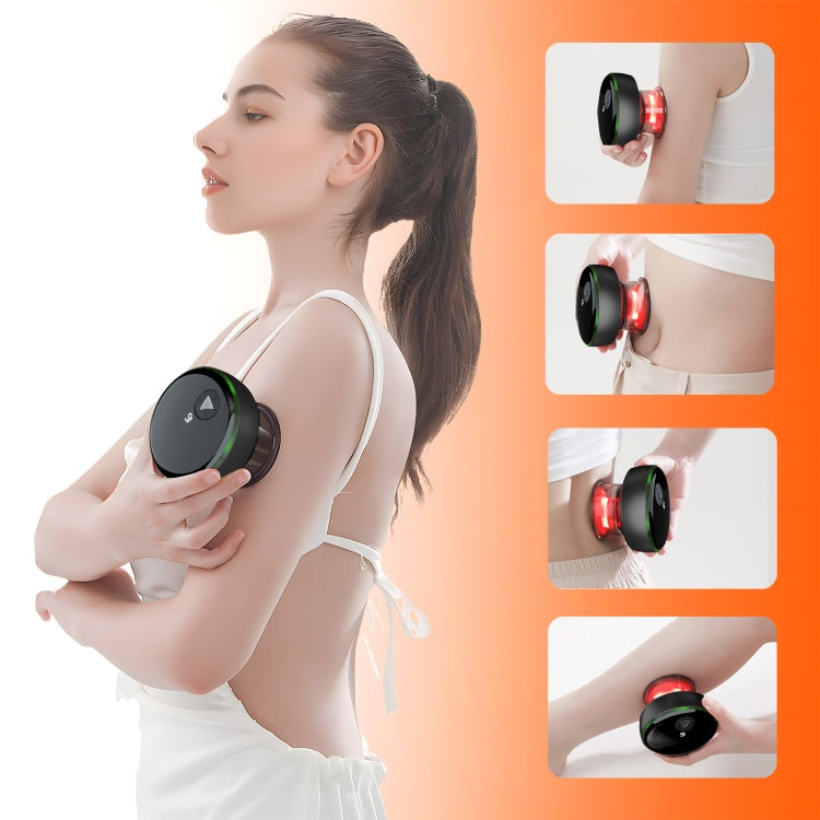 Intelligent Cupper With Breathing Light Electric Heated Scraping Instrument Meridian Unblocking Massage Instrument(Red) - free shipping - PMC TechLife - Order now!