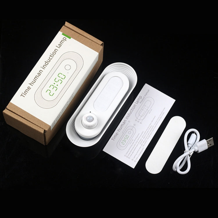 D05 Smart Induction Magnetic Night Light with Time Display,Spec: Touch Dimming - Sensor LED Lights by PMC TechLife | Online Shopping South Africa | PMC TechLife | Buy Now Pay Later Mobicred