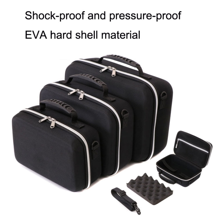 GH1365 Medium Multifunction 3.5 Inch Mobile Hard Disk Bag Photo Printer Bag EVA Shots VR Drone Storage Bag - Hard Drive Bags & Cases by PMC Jewellery | Online Shopping South Africa | PMC Jewellery | Buy Now Pay Later Mobicred