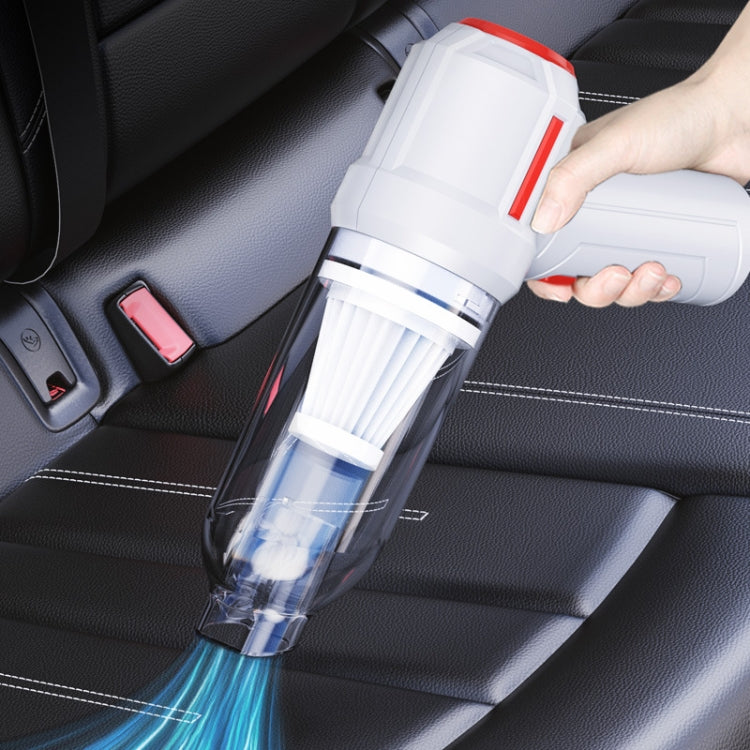 SUITU ST-6629 3 In 1 5500pa Car Wireless Vacuum Cleaner Blowing Suction And Pumping 3 Modes Black -USB Cable - Vacuum Cleaner by SUITU | Online Shopping South Africa | PMC TechLife | Buy Now Pay Later Mobicred