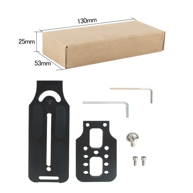 BEXIN L130-50 Camera Quick Release Plate L-shaped Vertical Board - free shipping - PMc TechLife - Order now!