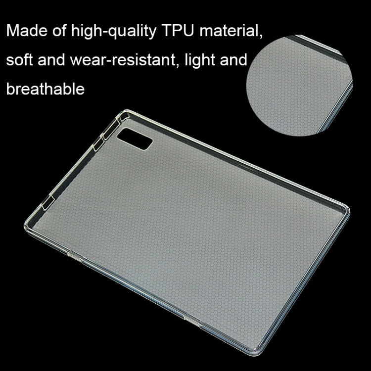 For Blackview Tab 15 / Tab 15 Pro Black Lightweight Matte Tablet Protective Cover Anti-Drop Silicone Case - Others by PMC TechLife | Online Shopping South Africa | PMC TechLife | Buy Now Pay Later Mobicred