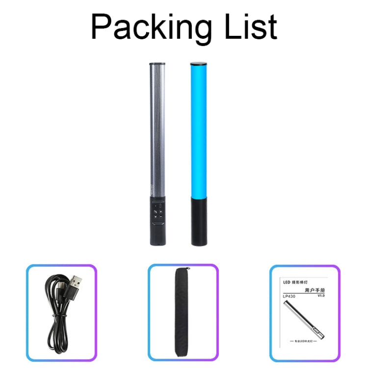RGB 39 LEDs Photography Fill Light LED Handheld Live Stick Light - by PMC TechLife | Online Shopping South Africa | PMC TechLife | Buy Now Pay Later Mobicred