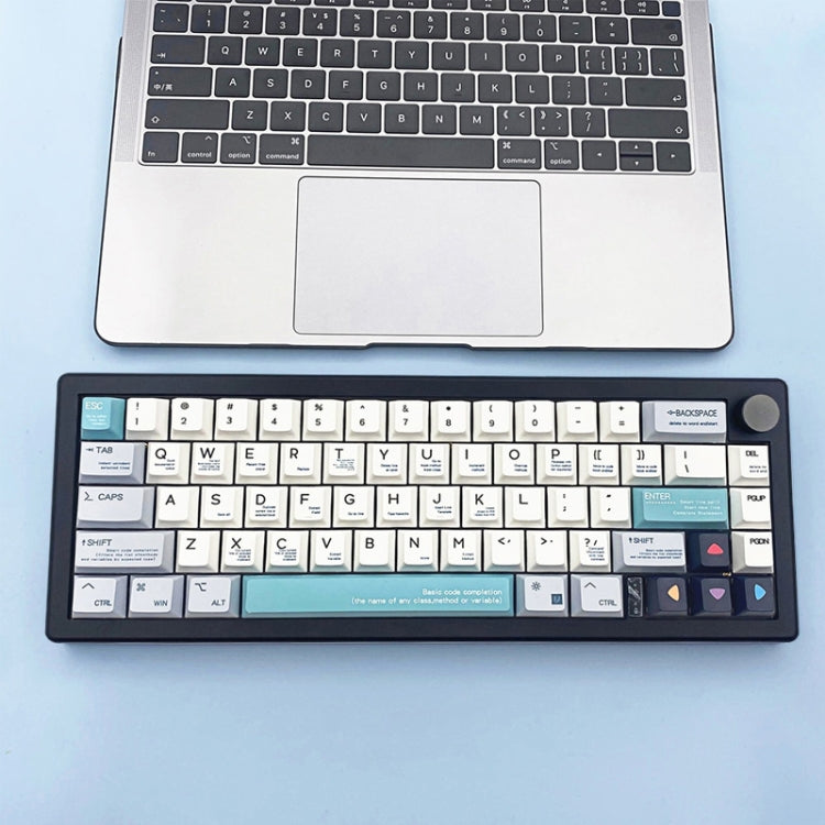 67 Keys Three-mode Customized DIY With Knob Mechanical Keyboard Kit Supports Hot Plug RGB Backlight, Color: Green - free shipping - PMC Jewellery - Order now!