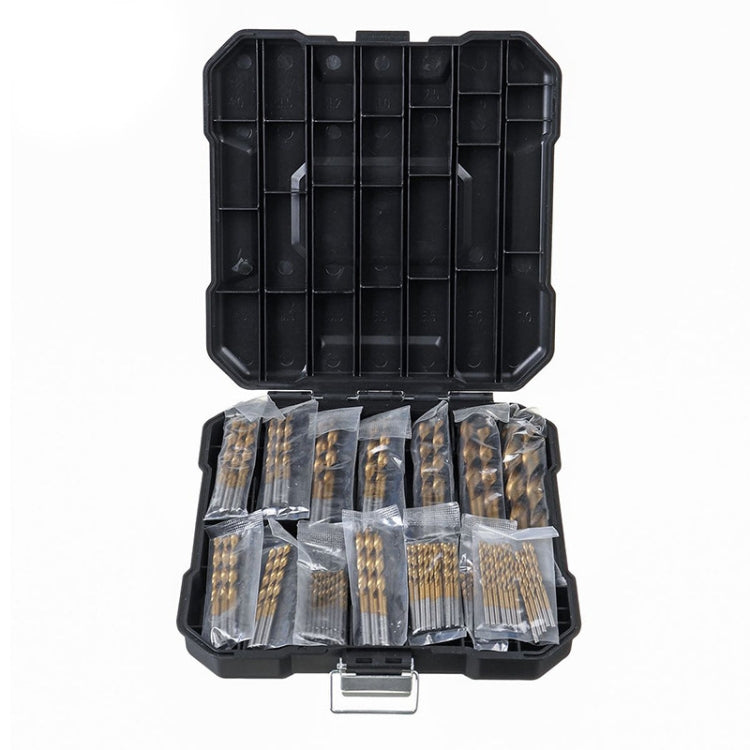99-in-1 Titanium Drill Bit Set High-Speed Steel Drill Bits - Drill & Drill Bits by PMC TechLife | Online Shopping South Africa | PMC TechLife