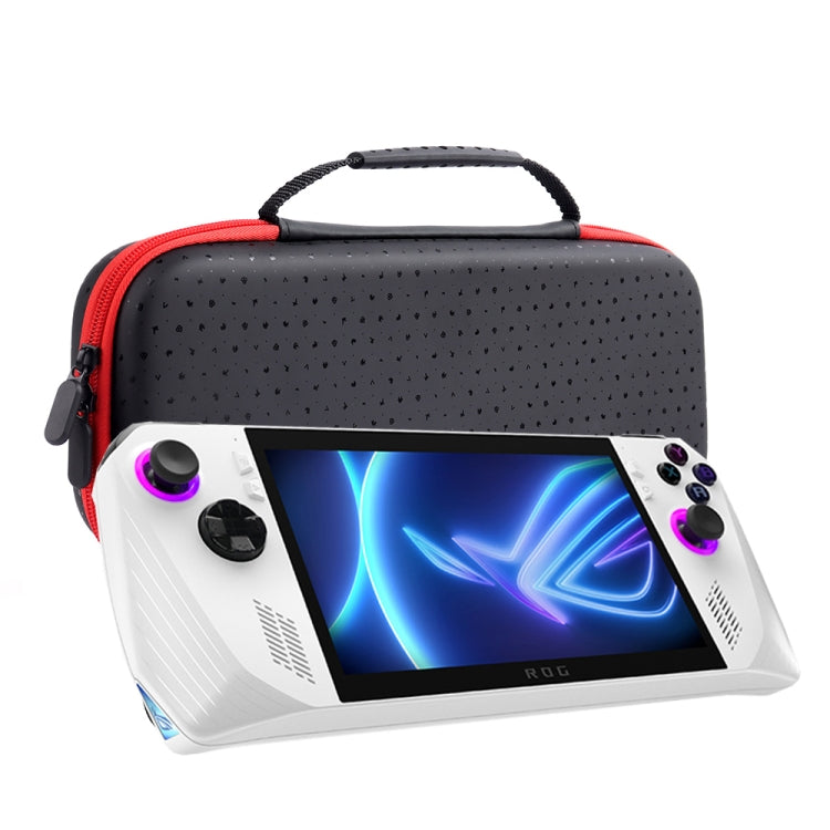 For ASUS ROG Ally Game Console Portable PU Waterproof Storage Box(Red) - Accessories by PMC TechLife | Online Shopping South Africa | PMC TechLife | Buy Now Pay Later Mobicred