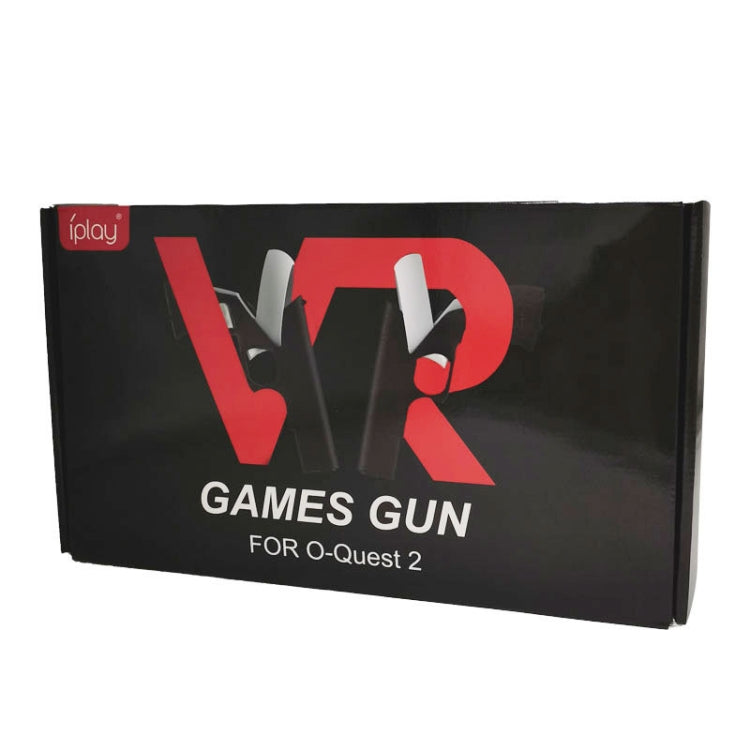For Meta Quest 2 VR iplay Controller Shooting Game Grip(Black) - VR Accessories by PMC TechLife | Online Shopping South Africa | PMC TechLife