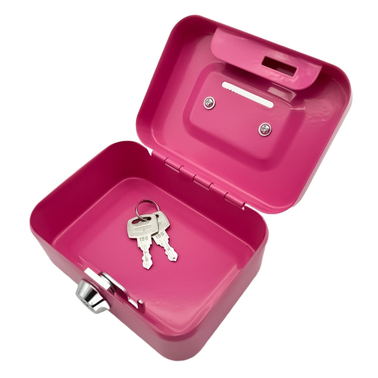 Portable Metal Safe Cash Box Piggy Bank Money Organizer with Key(Small Black) - free shipping - PMc TechLife - Order now!