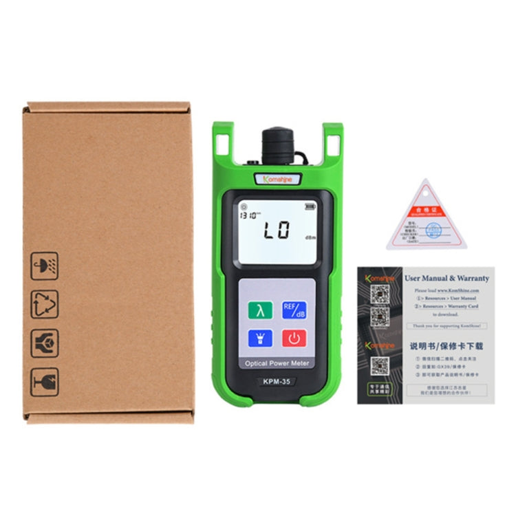 Komshine High-Precision Optical Power Meter Optical Cable Line Tester, Model: KPM-35-C/-50DBM to +26dBM - free shipping - PMC Jewellery - Order now!
