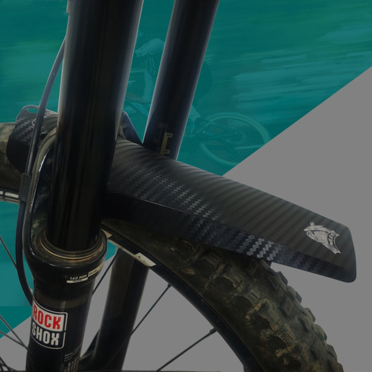 ENLEE Mountain Bike Fenders Mountain Bicycle Saddle Universal Riding Accessories, Model: Carbon Fiber - Mudguards by ENLEE | Online Shopping South Africa | PMc TechLife | Buy Now Pay Later Mobicred