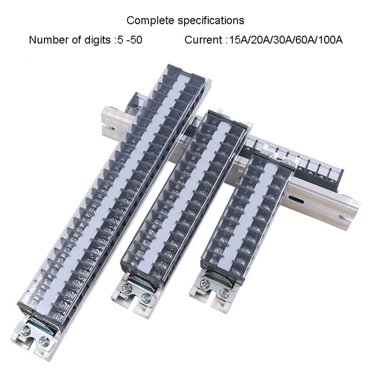 CHINT TD-2040 Terminal Block Rail Type Wiring Block Paralleling Wires Wire Connector - Booster Cable & Clip by CHNT | Online Shopping South Africa | PMC TechLife | Buy Now Pay Later Mobicred