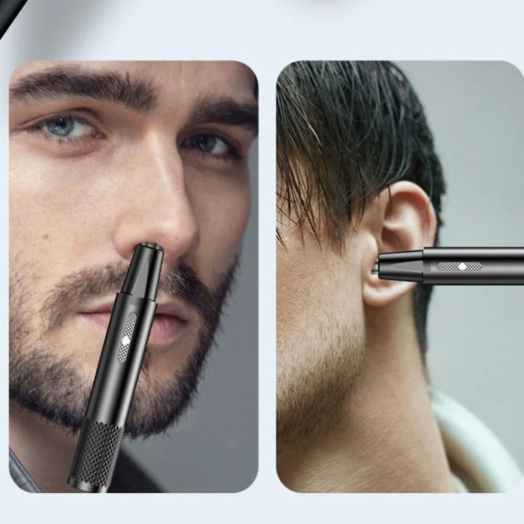 Electric Nose Hair Clipper Rechargeable Washable Portable Travel Trimmer(Blue) - free shipping - PMC TechLife - Order now!