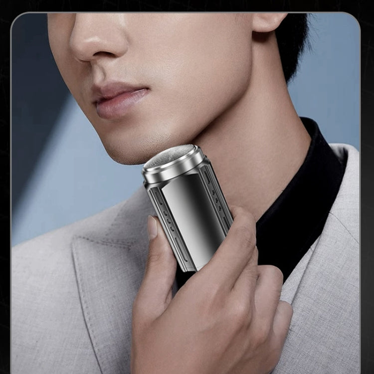 Smart Digital Display Electric Shaver Rechargeable Pocket Razor, Spec: Suspension Knife Net Black - Electric Shavers by PMC TechLife | Online Shopping South Africa | PMC TechLife | Buy Now Pay Later Mobicred