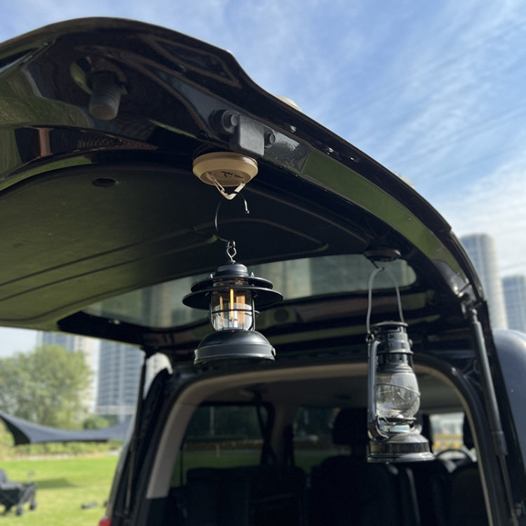 COOL CAMP CF-A208 Outdoor Open Camp Magnetic Hook Tent Skywalf Capital Camping Fixed Car Camp Light Hanging(Black) - free shipping - PMC TechLife - Order now!