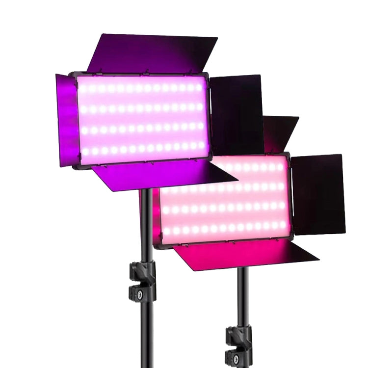 640+95 LEDs RGB Adjustable Live Shooting Fill Light Phone SLR Photography Lamp, EU Plug, Spec: 14 inch - by PMC TechLife | Online Shopping South Africa | PMC TechLife