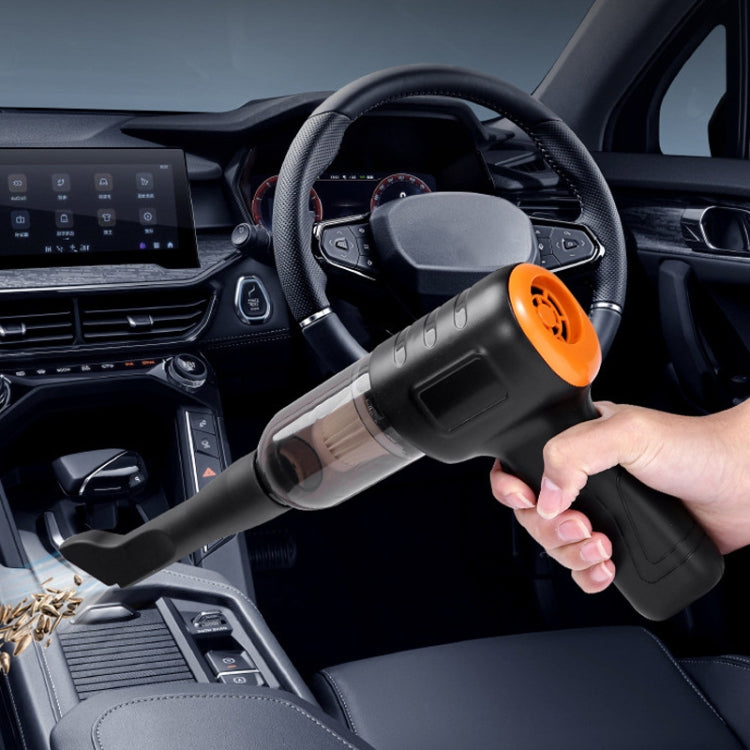 Car Vacuum Cleaner Large Suction Power Wireless Pump Inflatable Blower Handheld Small Vacuum Cleaner, Style: Brushless 260W+2 Filters+Storage Bag (White) - Vacuum Cleaner by PMC TechLife | Online Shopping South Africa | PMC TechLife | Buy Now Pay Later Mobicred