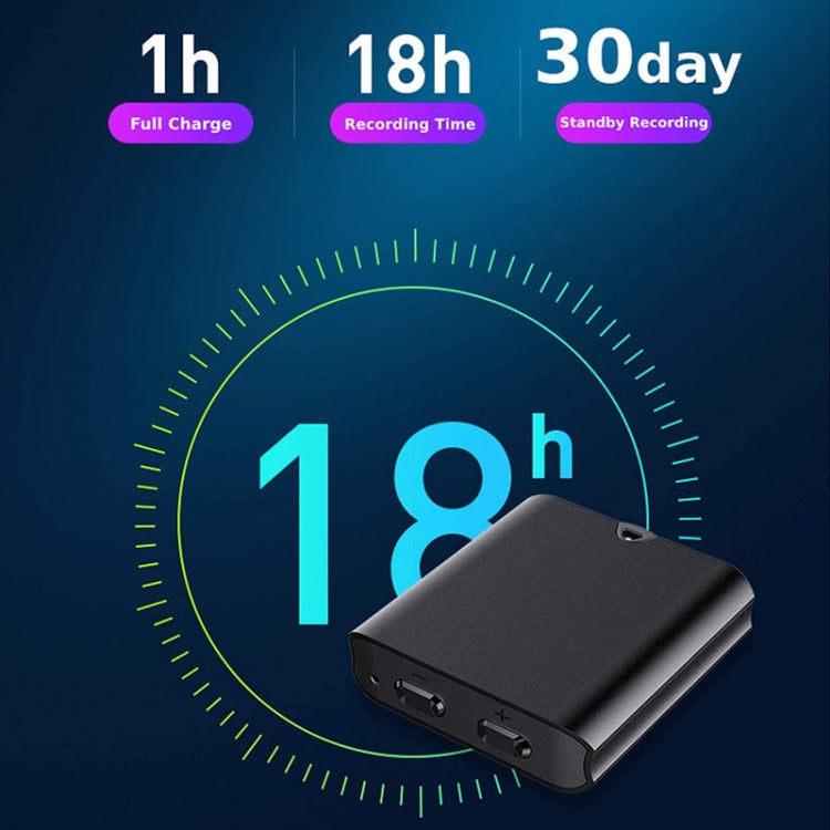 Q63 HD Noise Canceling Magnetic Voice Recorder Portable Intelligent Voice Activated Recording Pen, Capacity: 8GB(Black) - Recording Pen by PMC TechLife | Online Shopping South Africa | PMC TechLife | Buy Now Pay Later Mobicred