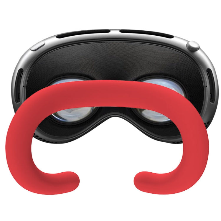 For Apple Vision Pro Silicone Eye Mask Sweatproof Dustproof Replaceable Silicone Case(White) - VR Accessories by PMc TechLife | Online Shopping South Africa | PMc TechLife | Buy Now Pay Later Mobicred