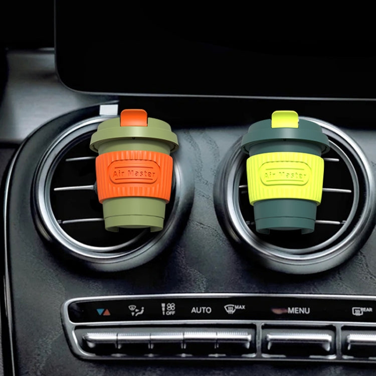 BEN.JACK 4pcs /Set Coffee Cup Air Outlet Aromatherapy Refill Tablets(Morning Lily) - Air Freshener by BEN.JACK | Online Shopping South Africa | PMC TechLife | Buy Now Pay Later Mobicred