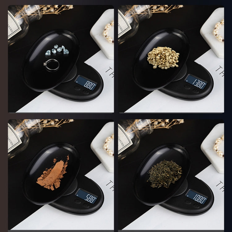 Charging Model 500g/0.1g Mini Digital Scale Jewelry Tea Weighing Tool - Jewelry Scales by PMC Jewellery | Online Shopping South Africa | PMC Jewellery | Buy Now Pay Later Mobicred