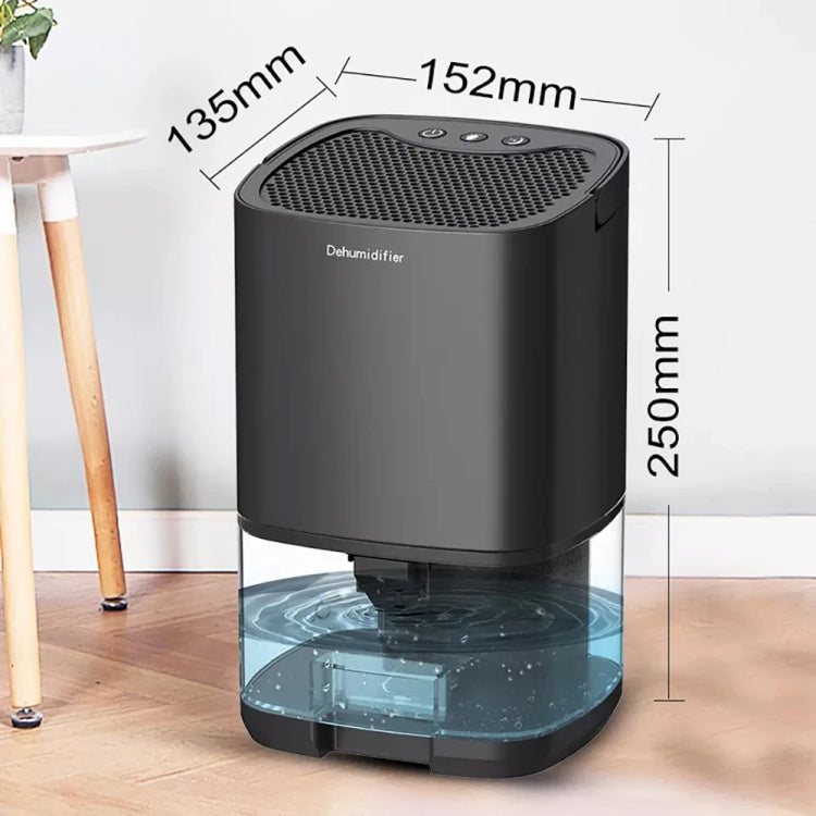1L 36W Air Dehumidifier for Home Damp Drying Clothes with 7 colors Light US Plug(Black) - free shipping - PMC TechLife - Order now!