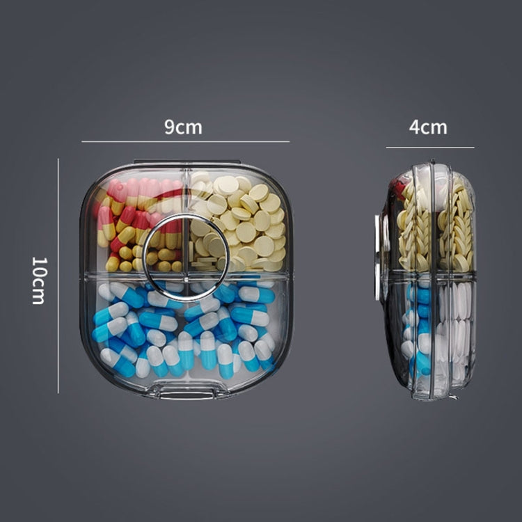Multi-functional Portable Mini Pill Dispenser Organizer(Cream) - free shipping - PMC TechLife - Order now!