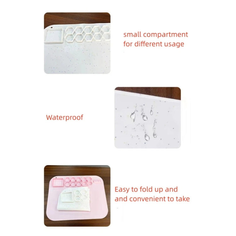 40 x 50cm Square Silicone Painting Pad Art Mat for Drawing Clay(Color) - free shipping - PMc TechLife - Order now!