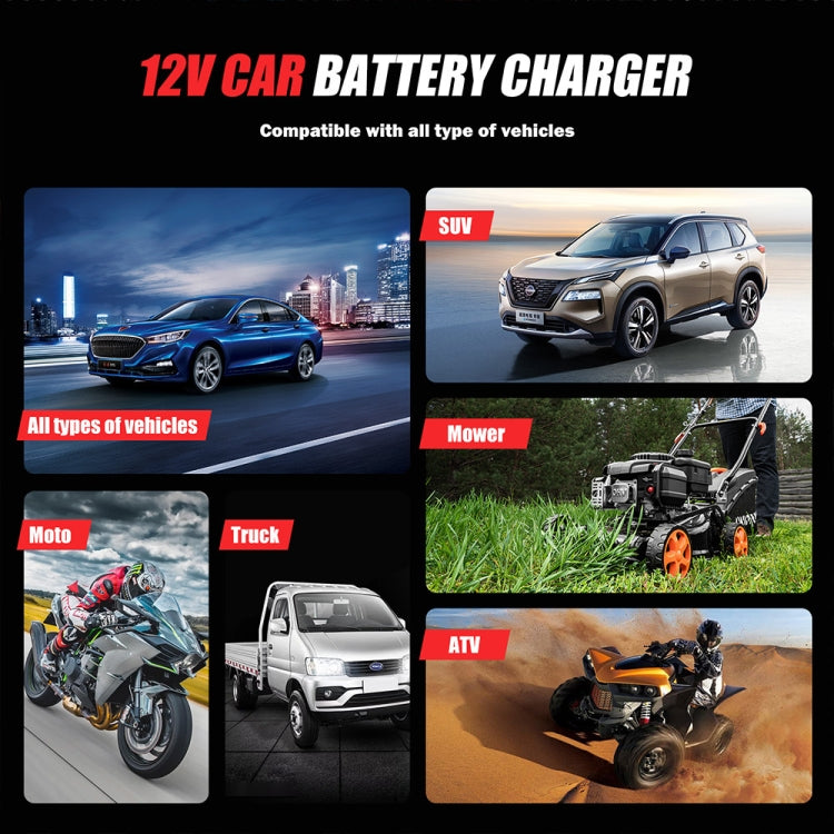 FOXSUR Cars Motorcycles 12V Lithium Cattery Charger With Battery Detection(AU Plug) - free shipping - PMC TechLife - Order now!