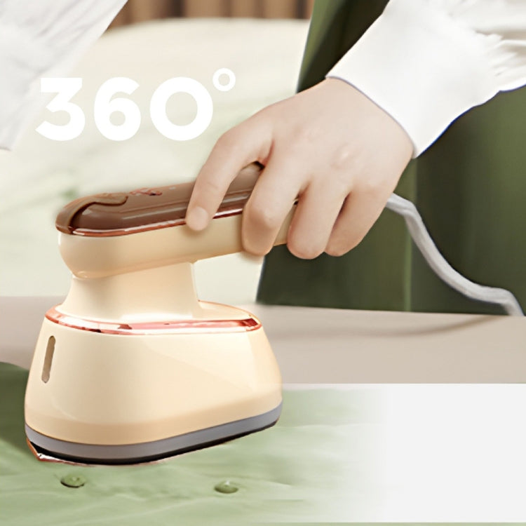 2-in-1 800W Handheld Household Wet and Dry Steam Iron Steam Hanging Iron, Spec: EU Plug(Yellow) - free shipping - PMC TechLife - Order now!