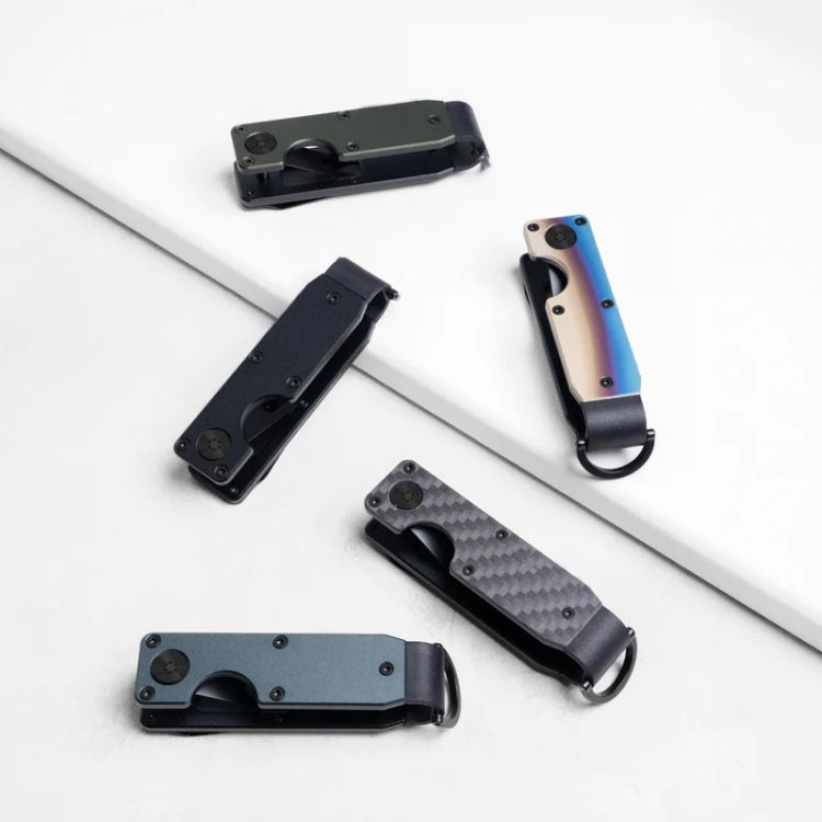 Compact Key Organizer Metal Key Chain Can Hold 2-6 Keys Royal Blue - Key Rings by PMC TechLife | Online Shopping South Africa | PMC TechLife | Buy Now Pay Later Mobicred