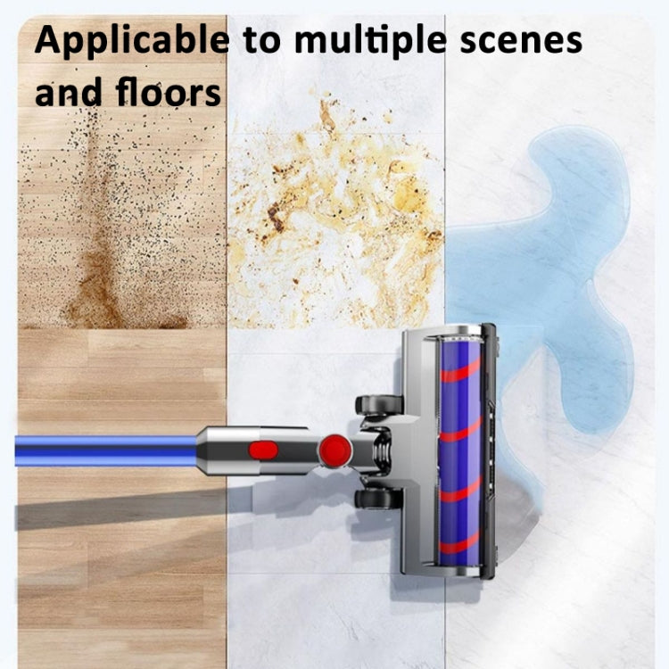 For Dyson V10 Slim V12 Slim Vacuum Cleaner Soft Velvet Floor Brush Head with LED Lighting Independent Motor - For Dyson Accessories by PMC TechLife | Online Shopping South Africa | PMC TechLife | Buy Now Pay Later Mobicred