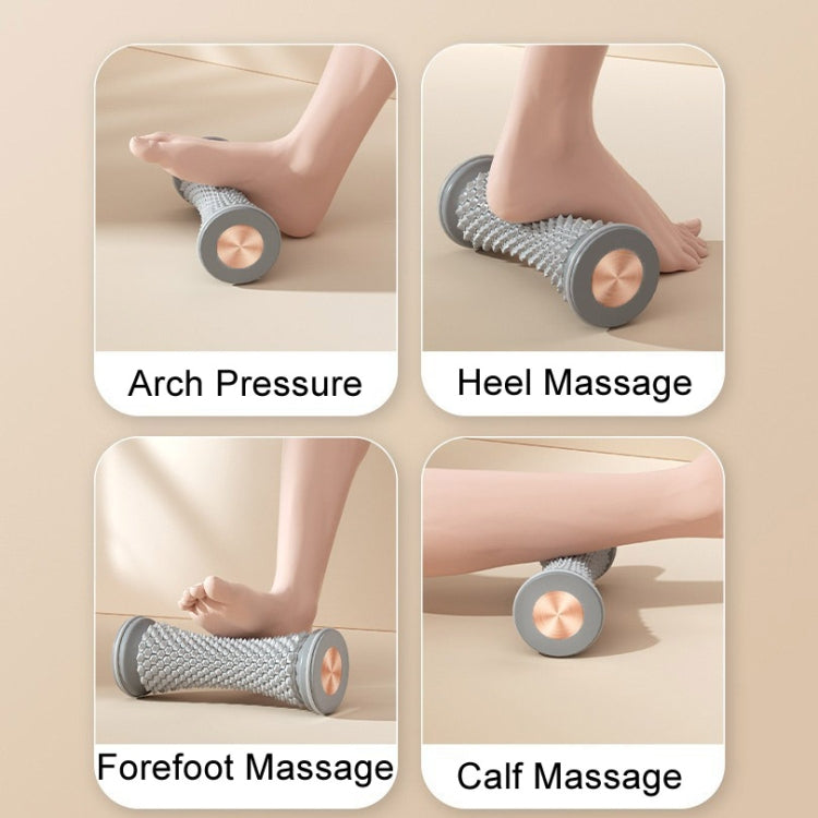 Plantar Fascia Wheel Foot Massager Yoga Roller Arch Trainer(Purple) - free shipping - PMC TechLife - Order now!