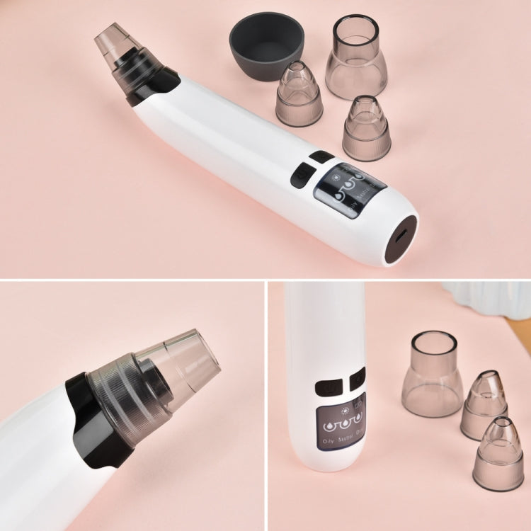 KS-X007 Electric Heating Hot Compress Pore Cleaner Home Facial Blackhead Acne Remover(White) - free shipping - PMC TechLife - Order now!