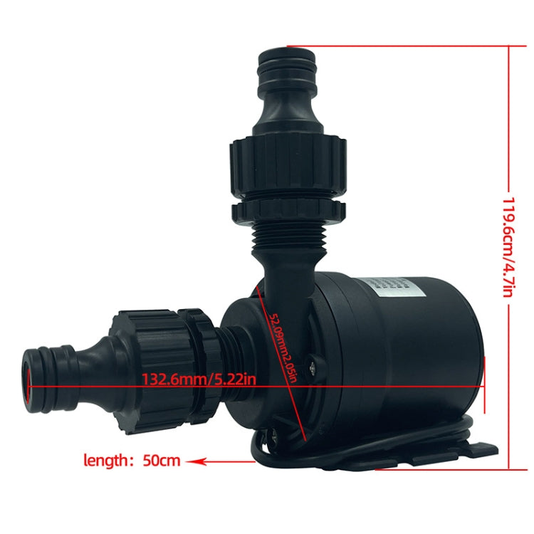 8m Lift Stainless Steel Shaft Core Brushless Motor Booster Pump, Specifications: DC12V(DC Female Connector) - Air Pumps by PMC TechLife | Online Shopping South Africa | PMC TechLife | Buy Now Pay Later Mobicred