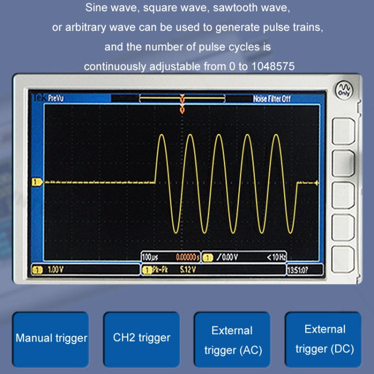JUNTEK Programmable Dual-Channel DDS Function Arbitrary Waveform Signal Generator, Frequency: 40MHz(US Plug) - Other Tester Tool by PMC TechLife | Online Shopping South Africa | PMC TechLife | Buy Now Pay Later Mobicred