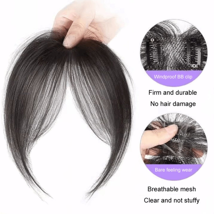 Ladies Hair Volume Enlargement Fluffy Simulation Bangs Wig Piece(Dark Brown) - free shipping - PMC TechLife - Order now!