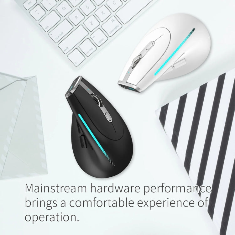 ZELOTES F36 9-Keys Vertical Grip Ergonomic Programming Dual Bluetooth + 2.4G Wireless Mouse(Black) - free shipping - PMC TechLife - Order now!