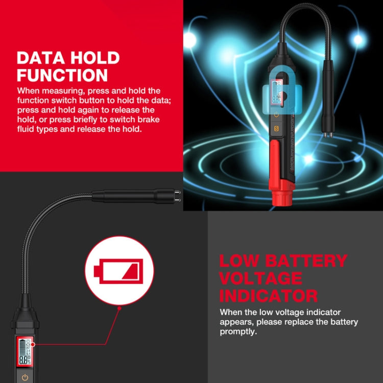HABOTEST HT663L Motorcycle Vehicle Brake Fluid Moisture Detection Pen - free shipping - PMC Jewellery - Order now!