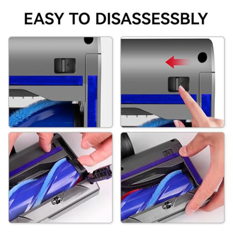 For Dyson V6 Full Range Dust Display Direct Drive Brush Head Vacuum Cleaner Accessories - For Dyson Accessories by PMC TechLife | Online Shopping South Africa | PMC TechLife | Buy Now Pay Later Mobicred