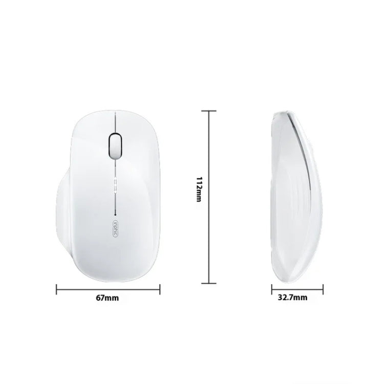 Inphic M1 2nd Generation Wireless Mice Rechargeable Mute Business Office Home Laptop Mouse, Color: 2.4G Black - free shipping - PMC TechLife - Order now!