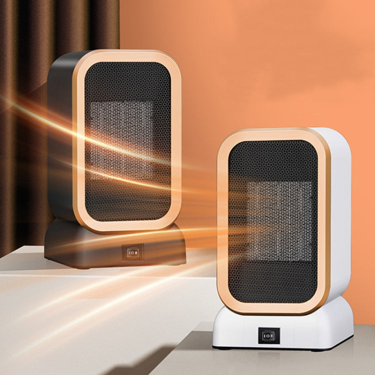 1000W High-power Household Heater Small Desktop Ceramic PTC Heating Heater, Spec: EU Plug(Black) - free shipping - PMC TechLife - Order now!