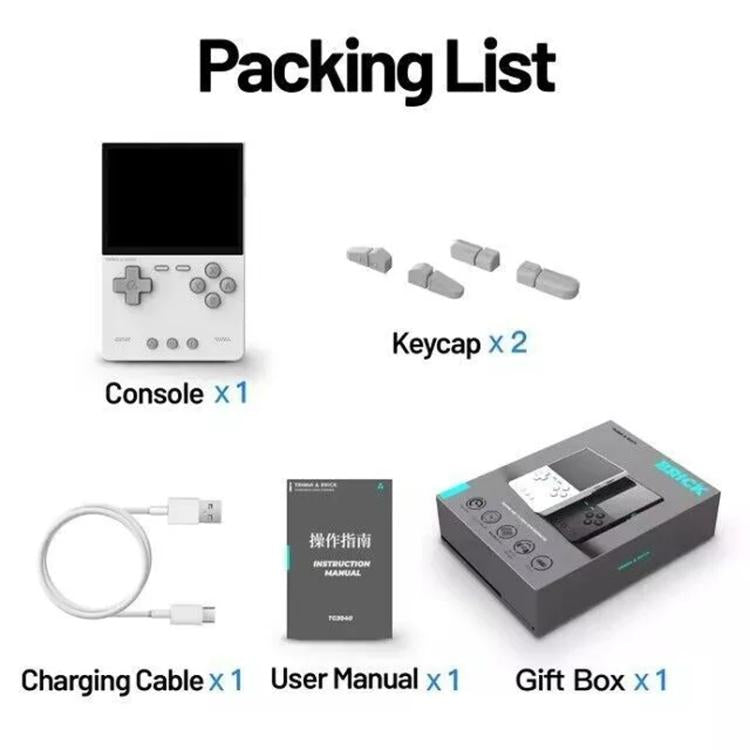TRIMUI BRICK Open Source Pocket Console Portable Wireless Bluetooth HD Retro Arcade, Size: 64G(Red) - free shipping - PMc TechLife - Order now!