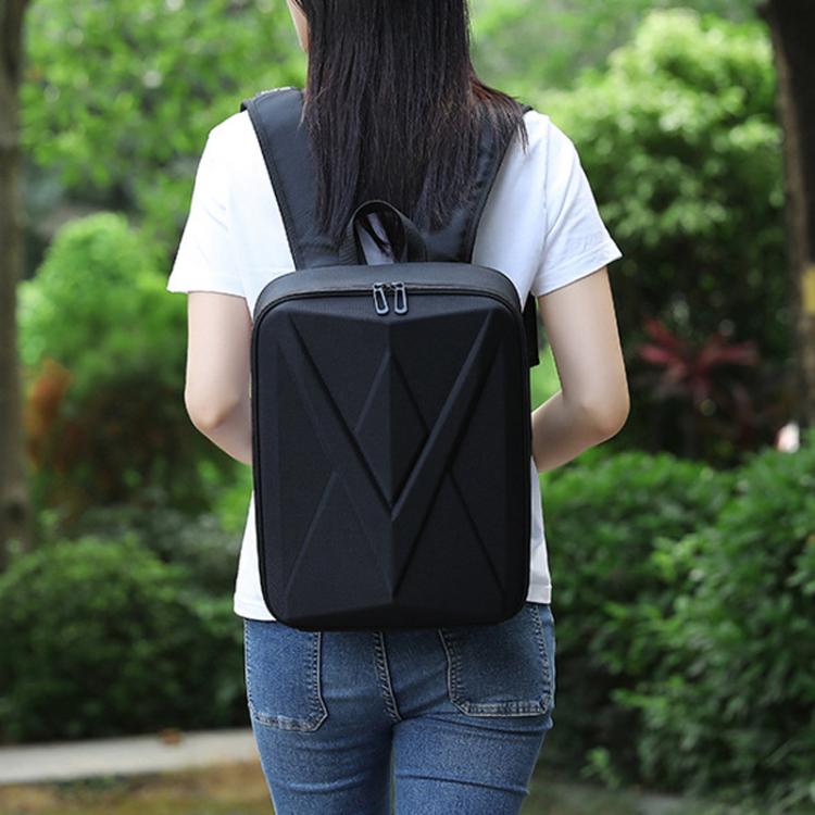 For DJI Air 3 / 3S BKANO AS3-013 Portable Shoulder Bag Hard-shell Storage Backpack(Black) - free shipping - PMC TechLife - Order now!